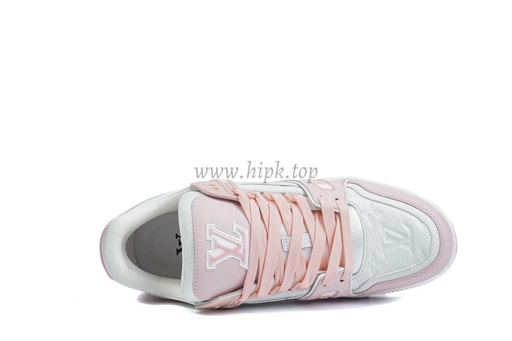 pk god l**is V*t*n lv trainer pink retail materials ready to ship