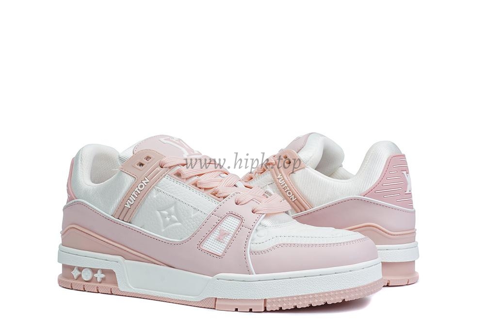 pk god l**is V*t*n lv trainer pink retail materials ready to ship