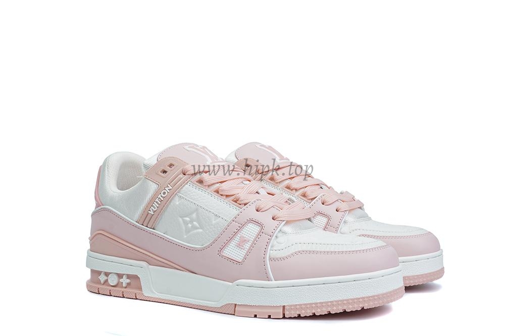 pk god l**is V*t*n lv trainer pink retail materials ready to ship