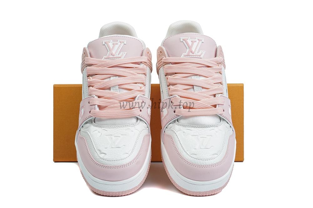 pk god l**is V*t*n lv trainer pink retail materials ready to ship