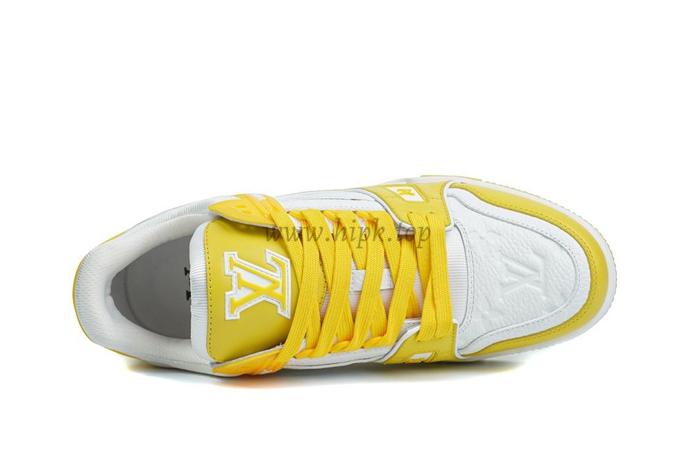 pk god l**is V*t*n lv trainer yellow retail materials ready to ship