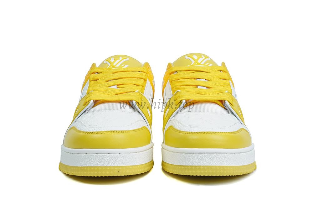 pk god l**is V*t*n lv trainer yellow retail materials ready to ship