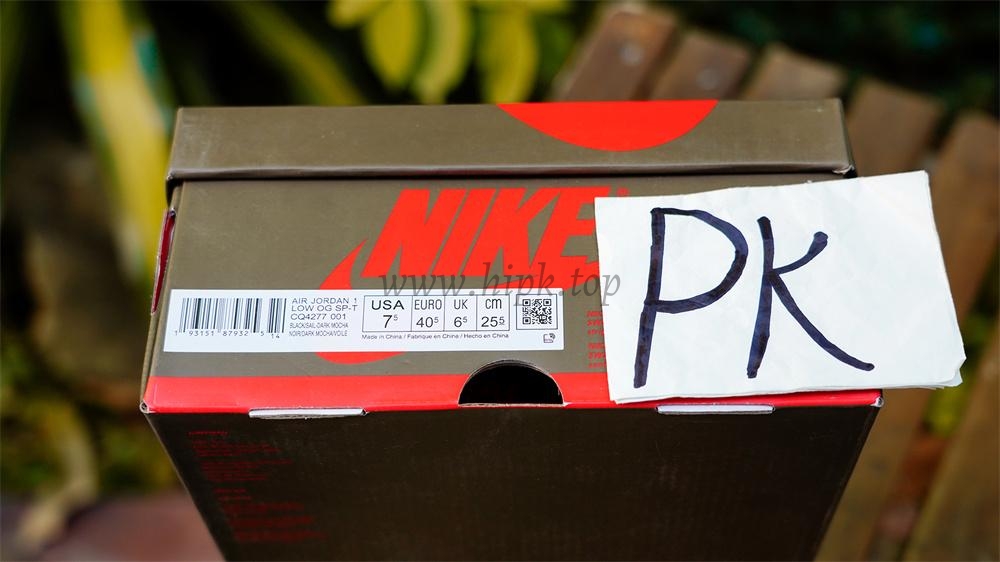 PK 5.0 TRAVIS SCOTT X AJ1 LOW WITH RETAIL MATERIALS READY TO SHIP