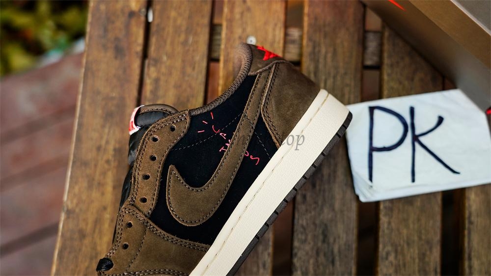 PK 5.0 TRAVIS SCOTT X AJ1 LOW WITH RETAIL MATERIALS READY TO SHIP