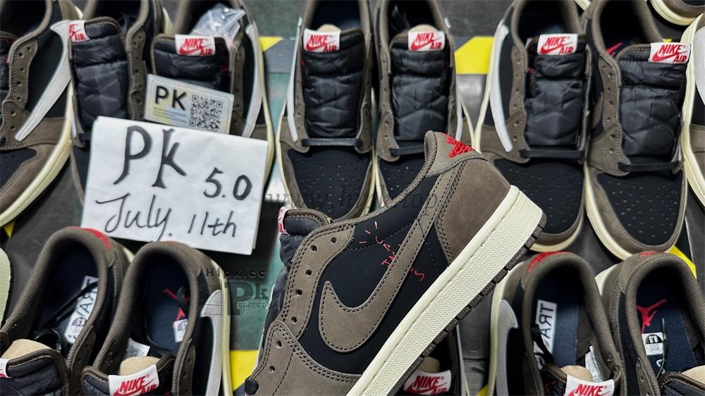 PK 5.0 TRAVIS SCOTT X AJ1 LOW WITH RETAIL MATERIALS READY TO SHIP