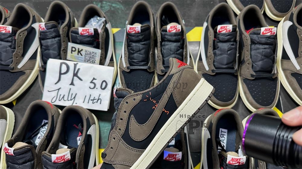 PK 5.0 TRAVIS SCOTT X AJ1 LOW WITH RETAIL MATERIALS READY TO SHIP