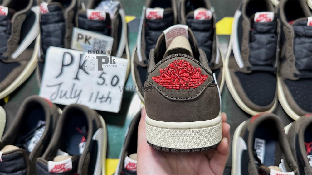 PK 5.0 TRAVIS SCOTT X AJ1 LOW WITH RETAIL MATERIALS READY TO SHIP