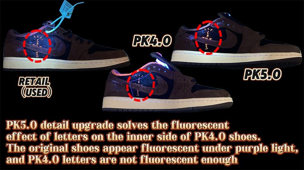 PK 5.0 TRAVIS SCOTT X AJ1 LOW WITH RETAIL MATERIALS READY TO SHIP