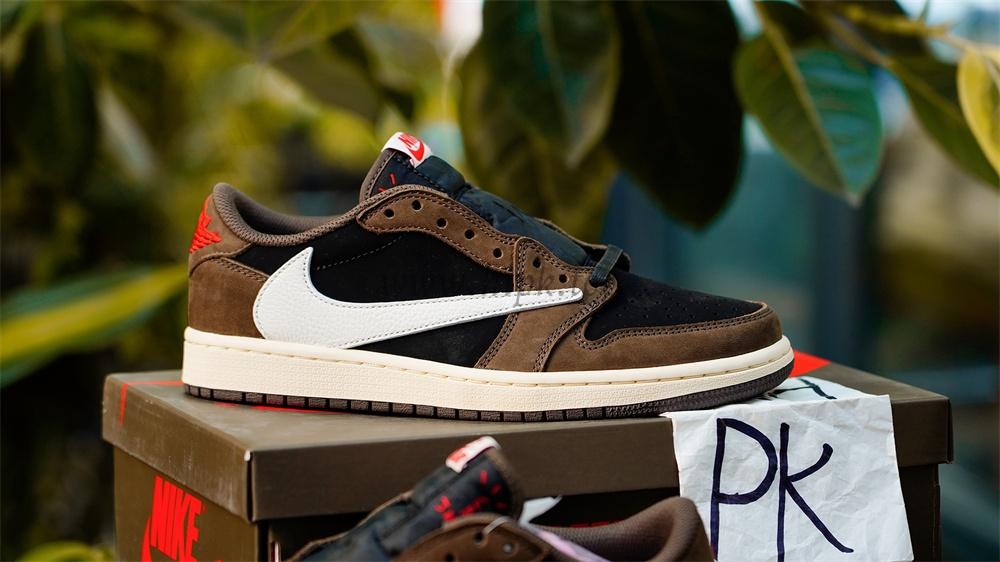 PK 5.0 TRAVIS SCOTT X AJ1 LOW WITH RETAIL MATERIALS READY TO SHIP