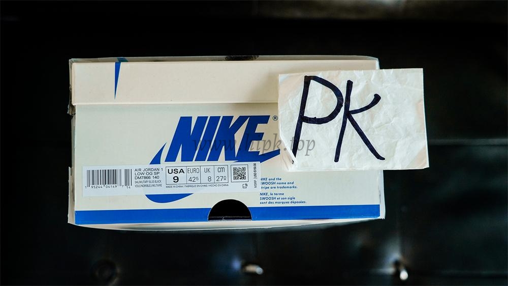 PK 5.0 TRAVIS SCOTT X FRAGEMENT X AIR JORDAN 1 LOW OG RETAIL MATERIALS READY TO SHIP