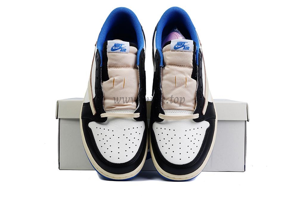 PK 5.0 TRAVIS SCOTT X FRAGEMENT X AIR JORDAN 1 LOW OG RETAIL MATERIALS READY TO SHIP