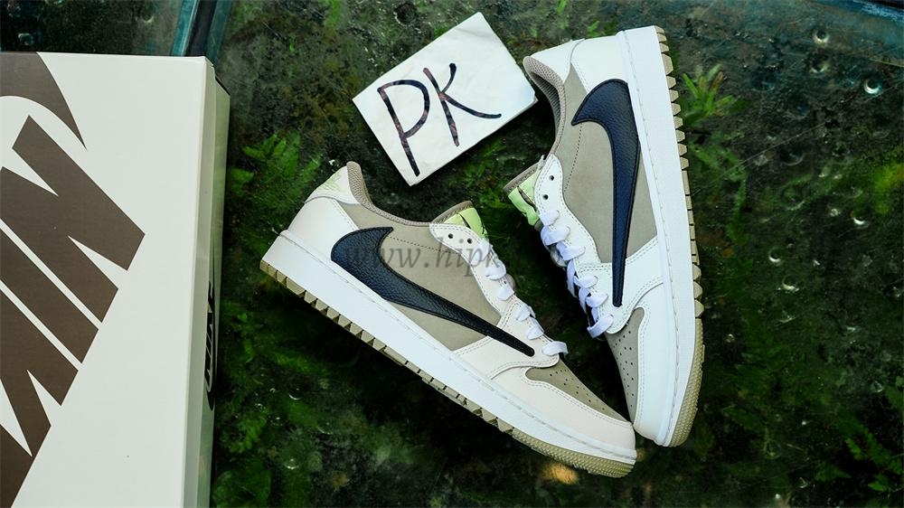 PK5.0 Jordan 1 Retro Low Golf Travis Scott Neutral Olive RETAIL MATERIALS READY TO SHIP