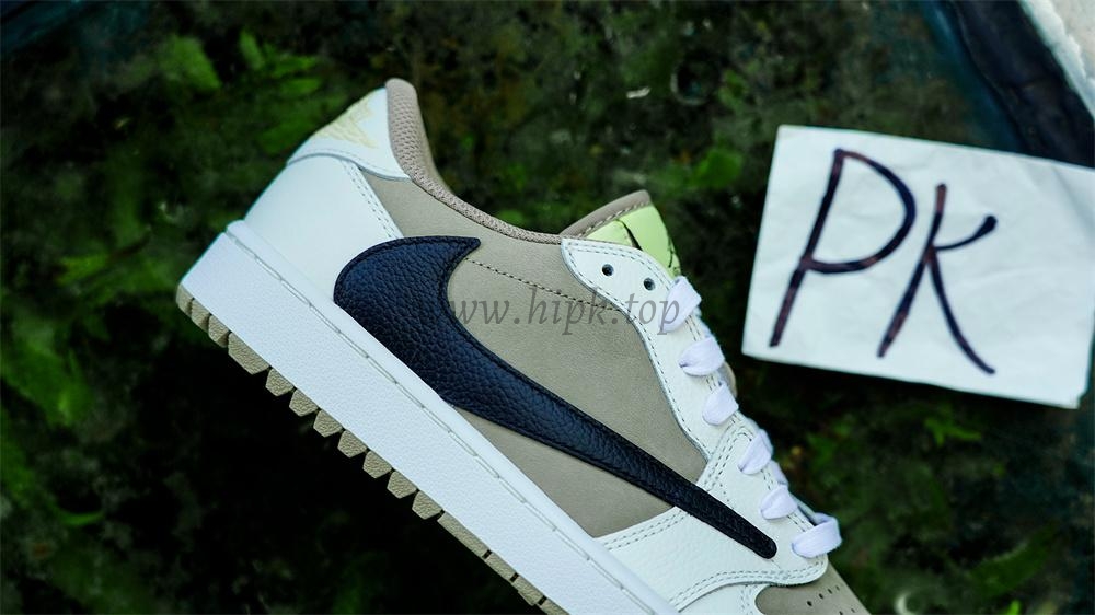 PK5.0 Jordan 1 Retro Low Golf Travis Scott Neutral Olive RETAIL MATERIALS READY TO SHIP