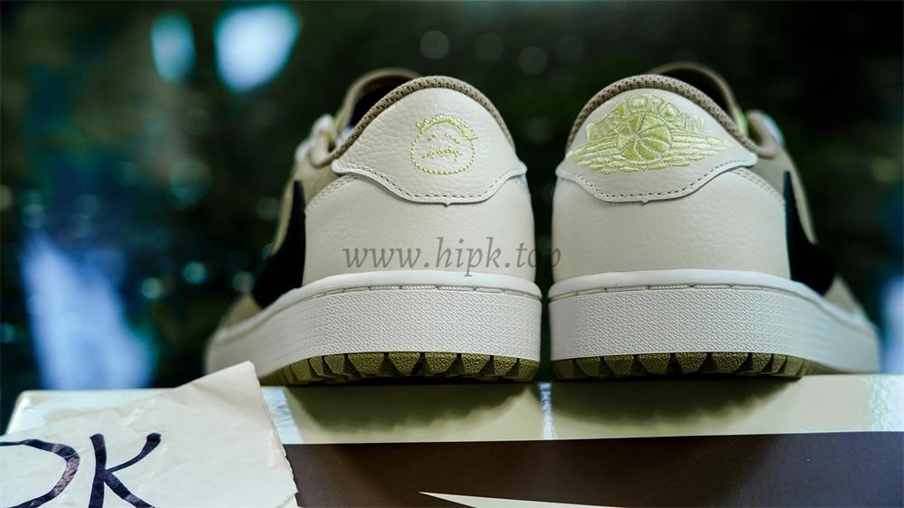 PK5.0 Jordan 1 Retro Low Golf Travis Scott Neutral Olive RETAIL MATERIALS READY TO SHIP