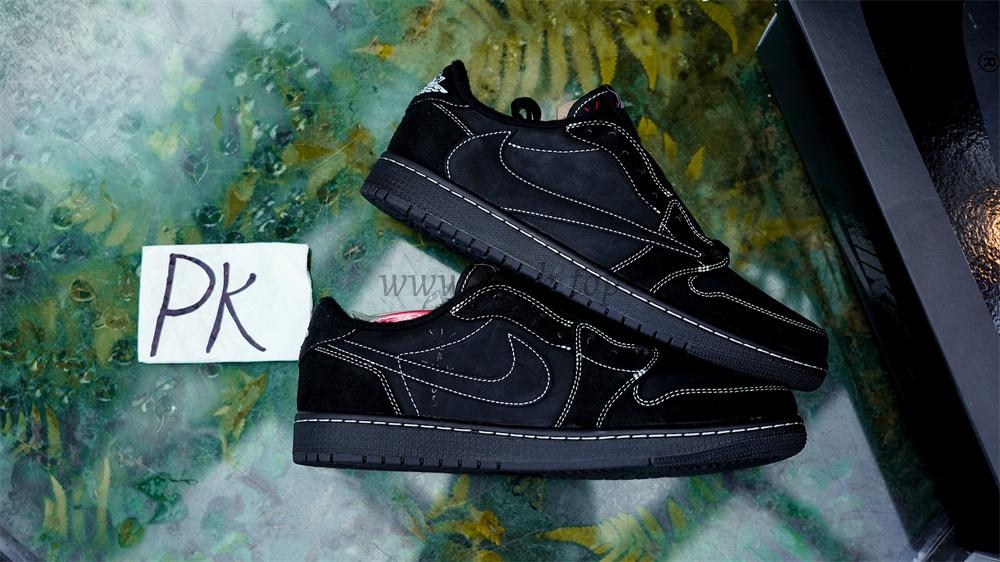 PK5.0 Jordan 1 Retro Low OG SP Travis Scott Black Phantom RETAIL MATERIALS READY TO SHIP