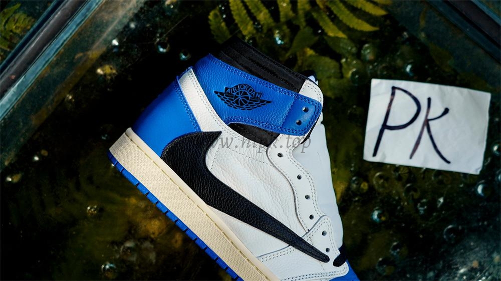 PK5.0 Travis Scott X Fragment X Air Jordan 1 High OG retail materials ready to ship