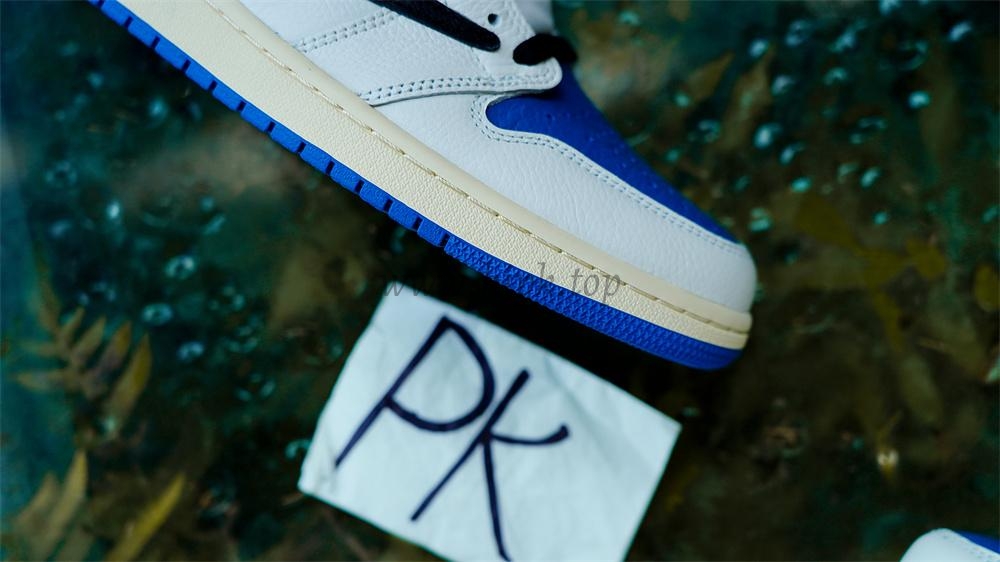 PK5.0 Travis Scott X Fragment X Air Jordan 1 High OG retail materials ready to ship