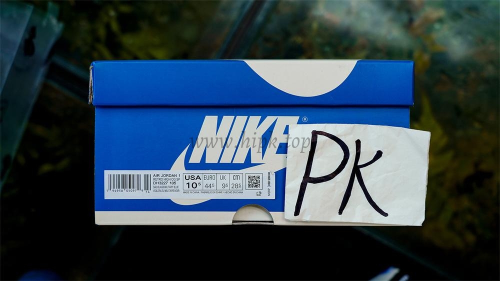 PK5.0 Travis Scott X Fragment X Air Jordan 1 High OG retail materials ready to ship