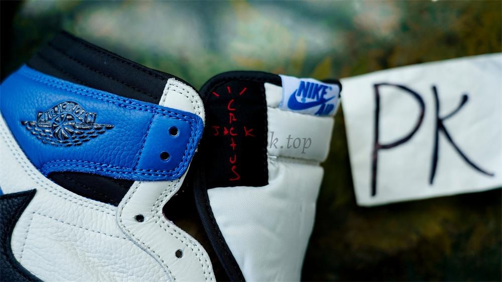 PK5.0 Travis Scott X Fragment X Air Jordan 1 High OG retail materials ready to ship