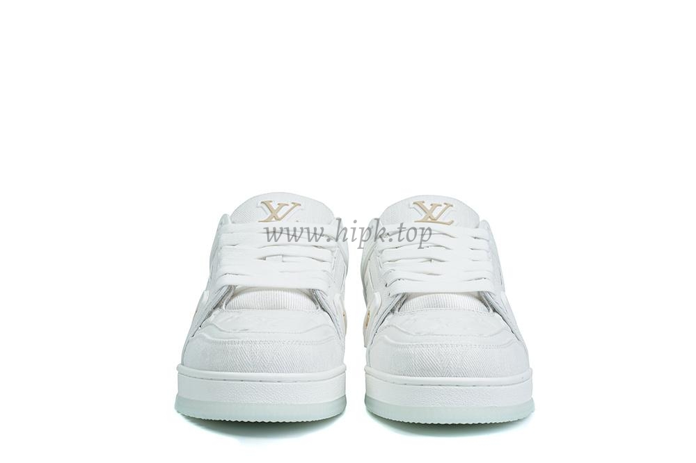 pk god l**is V*t*n trainer white monogram denim white retail materials ready to ship