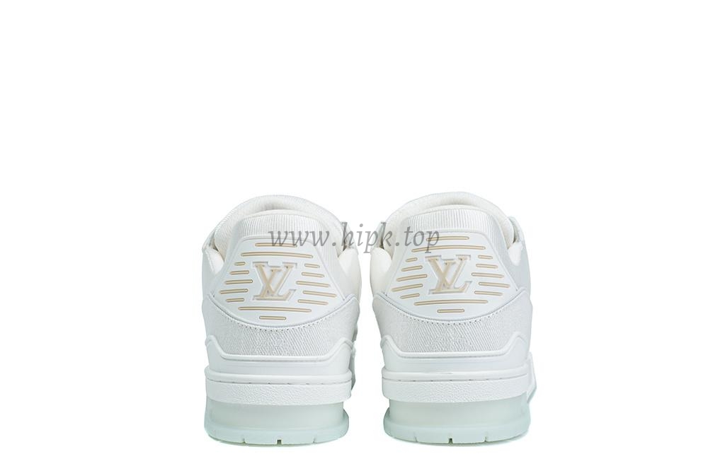 pk god l**is V*t*n trainer white monogram denim white retail materials ready to ship