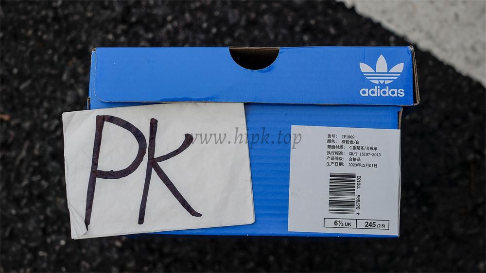 pk god Ad*s gazelle indoor pink cloud white retail materials ready to ship