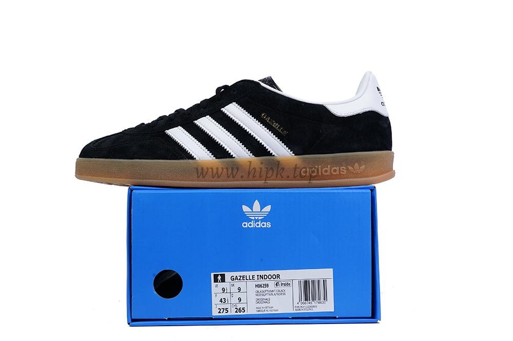 pk god Ad*s gazelle indoor black retail materials ready to ship