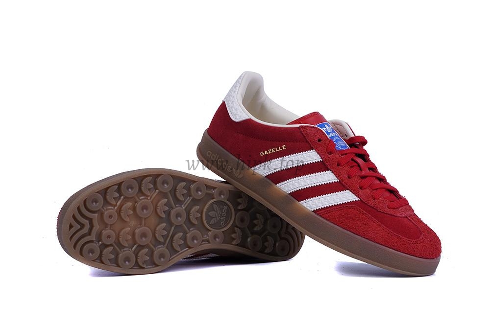 pk god Ad*s gazelle indoor red white retail materials ready to ship