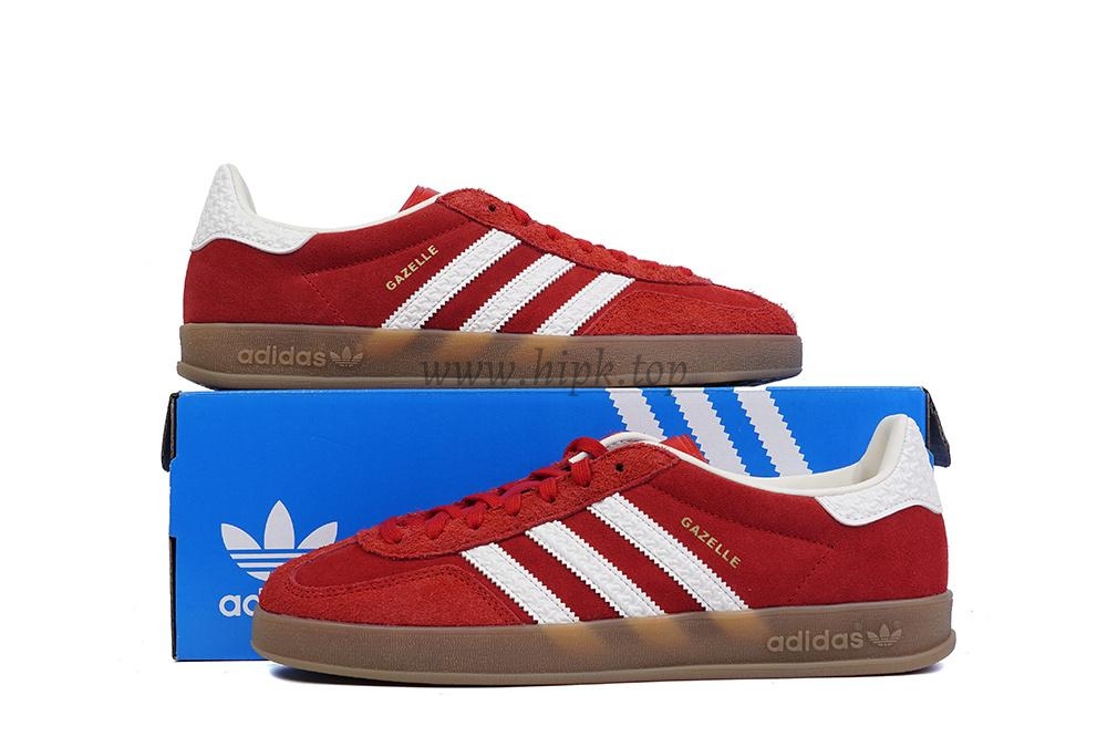 pk god Ad*s gazelle indoor red white retail materials ready to ship