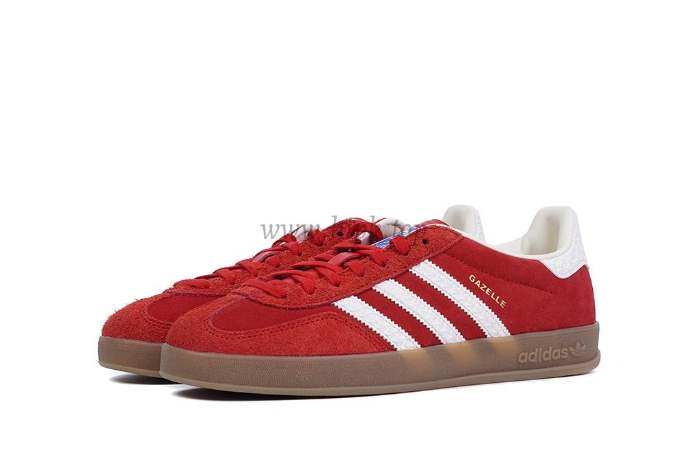 pk god Ad*s gazelle indoor red white retail materials ready to ship