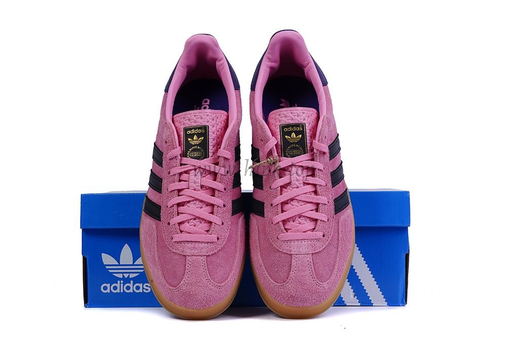 pk god Ad*s gazelle indoor pink black retail materials ready to ship