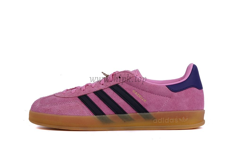 pk god Ad*s gazelle indoor pink black retail materials ready to ship