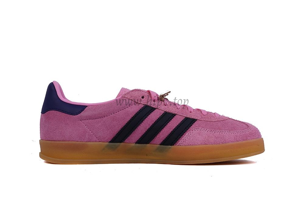 pk god Ad*s gazelle indoor pink black retail materials ready to ship