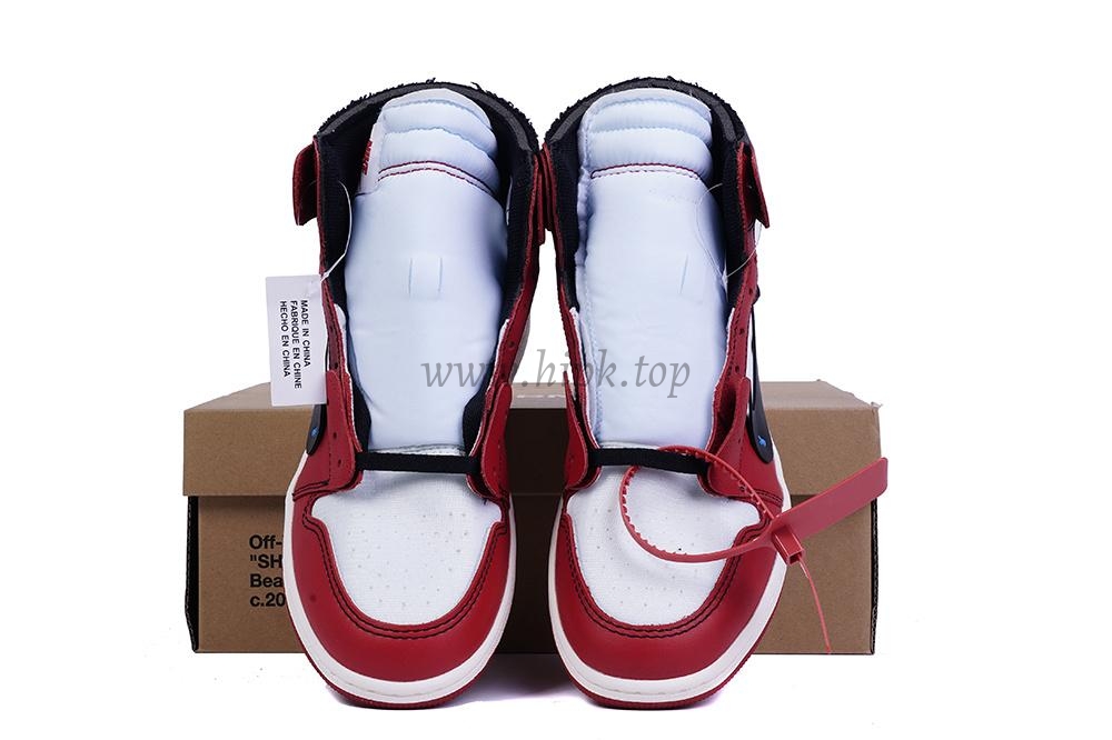 PK GOD Off-White x Air Jordan 1 Retro High OG Chicago RETAIL MATERIALS READY TO SHIP