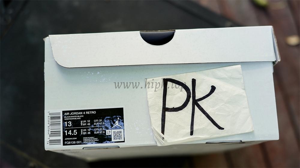 PK God Jordan 4 Retro White Thunder RETAIL MATERIALS READY TO SHIP