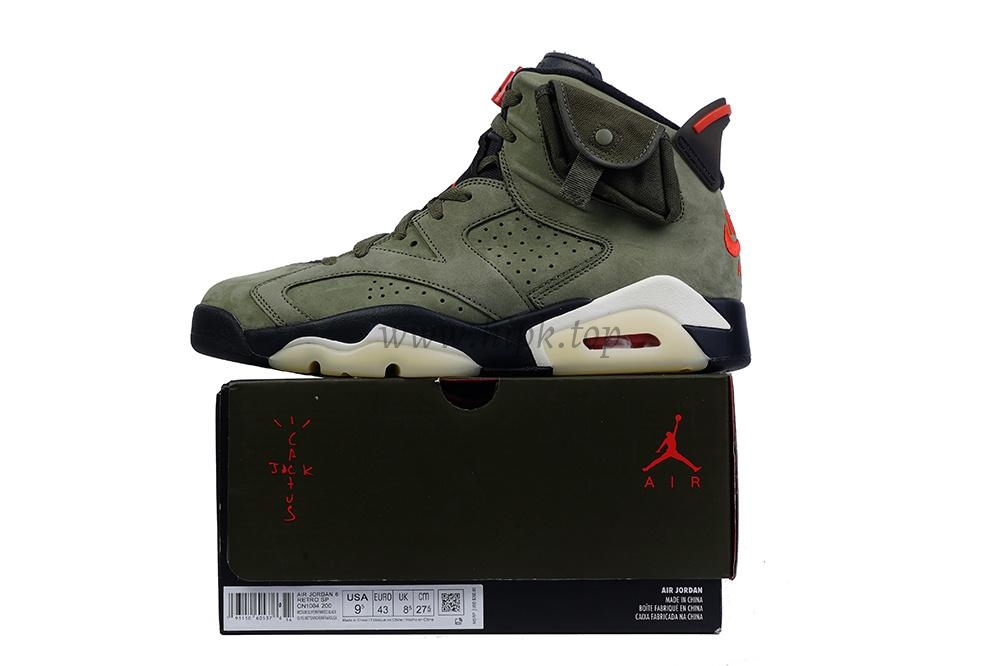 PK GOD Jordan 6 Retro Travis Scott RETAIL MATERIALS READY TO SHIP