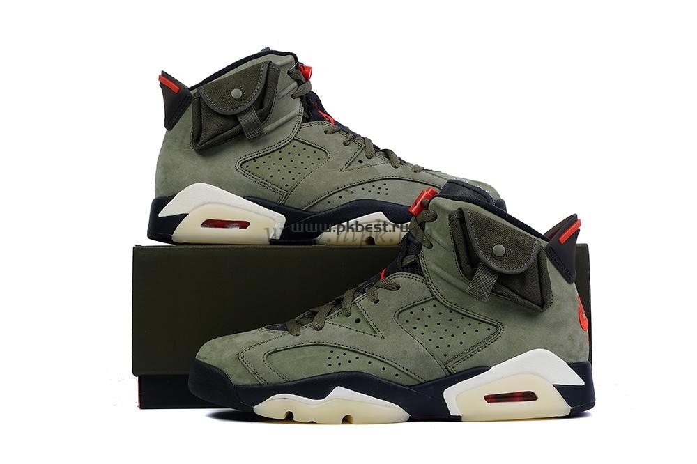 PK GOD Jordan 6 Retro Travis Scott RETAIL MATERIALS READY TO SHIP