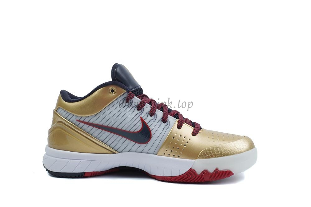 PK God Kobe 4 Protro Metallic Gold and Dark Obsidian RETAIL MATERIALS READY TO SHIP