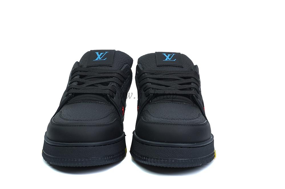 pk god l**is V*t*n lv trainer #54 signature all black retail materials ready to ship