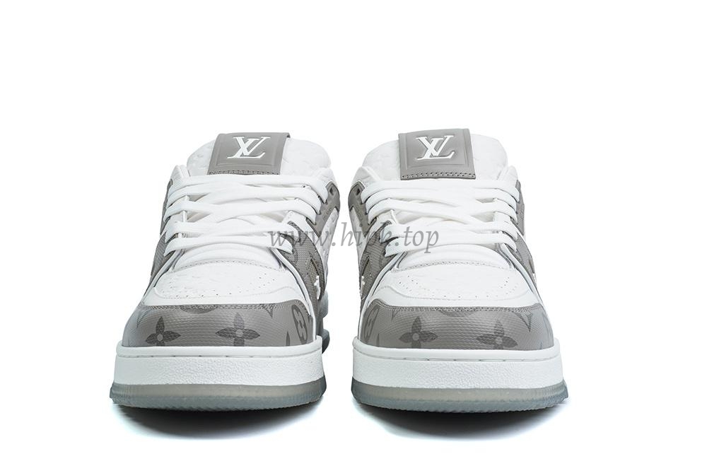 pk god l**is V*t*n lv trainer #54 signature white grey retail materials ready to ship