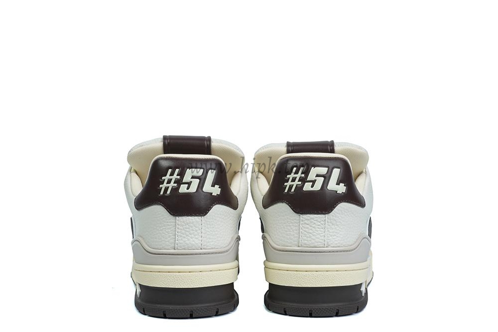 pk god l**is V*t*n lv trainer #54 signature moka white retail materials ready to ship