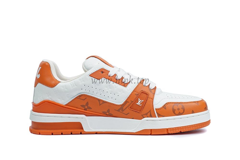 pk god l**is V*t*n lv trainer #54 signature orange white retail materials ready to ship