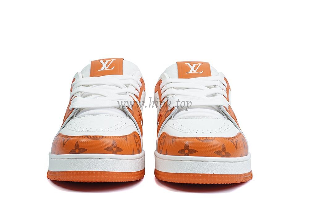 pk god l**is V*t*n lv trainer #54 signature orange white retail materials ready to ship