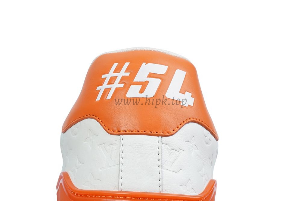 pk god l**is V*t*n lv trainer #54 signature orange white retail materials ready to ship