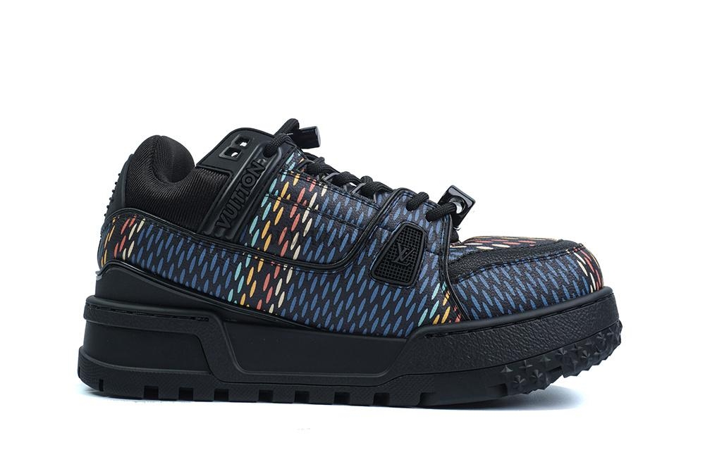 pk god l**is V*t*n trainer maxi black multi retail materials ready to ship