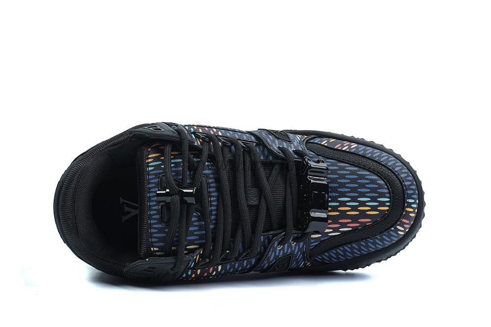 pk god l**is V*t*n trainer maxi black multi retail materials ready to ship