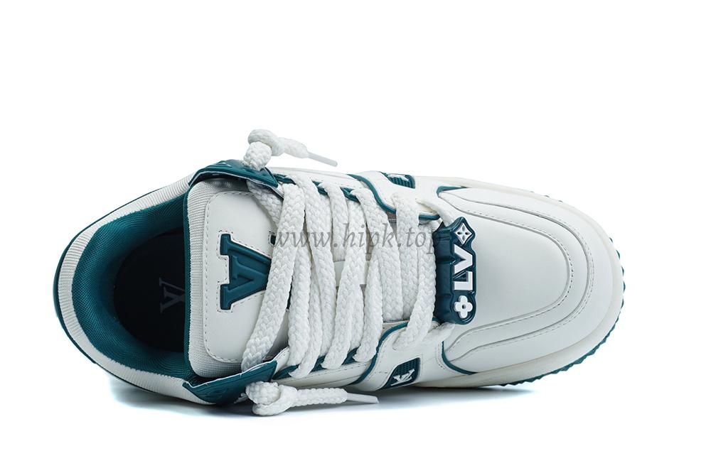 pk god l**is V*t*n trainer maxi sneaker white green retail materials ready to ship