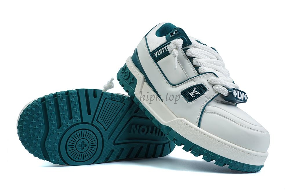 pk god l**is V*t*n trainer maxi sneaker white green retail materials ready to ship