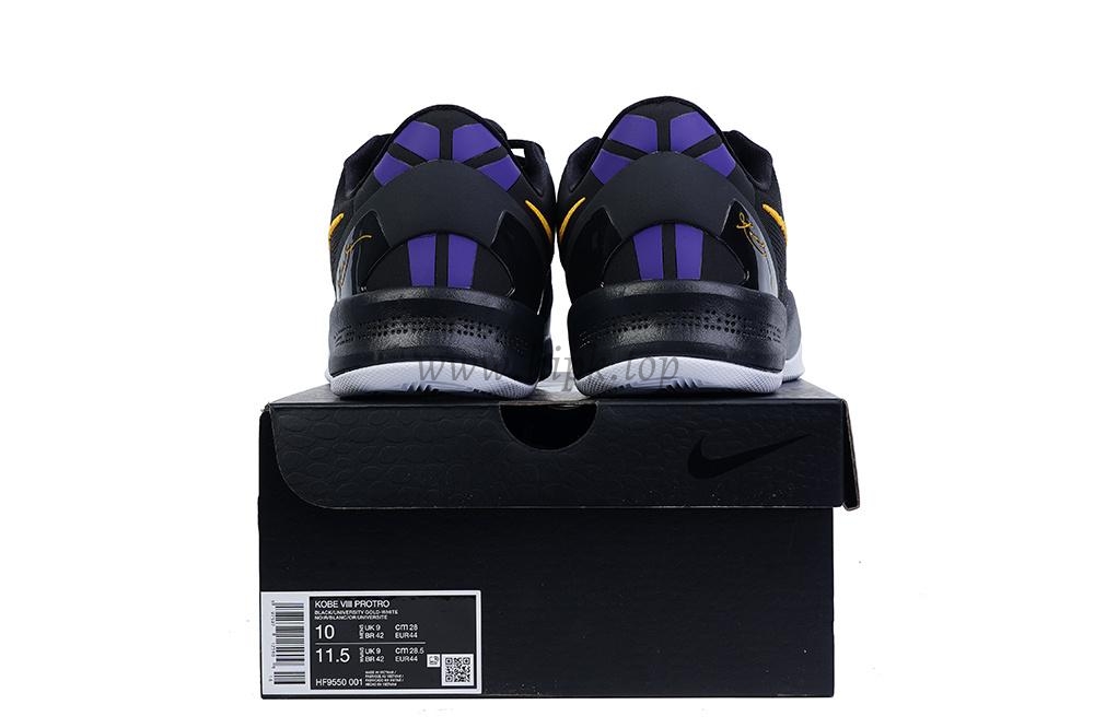 PK GOD Nike Kobe 8 Protro Black University Gold RETAIL MATERIALS READY TO SHIP