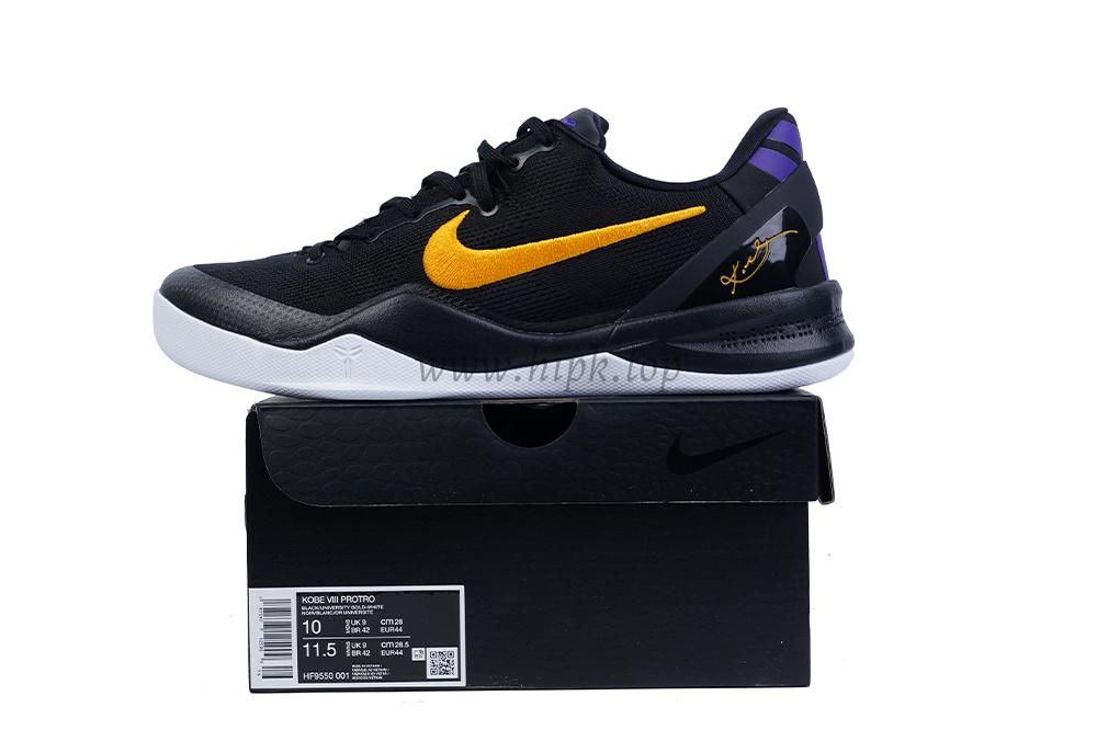 PK GOD Nike Kobe 8 Protro Black University Gold RETAIL MATERIALS READY TO SHIP